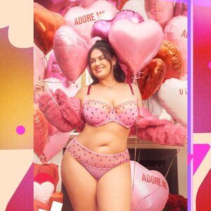 Adore Me- Valentine's Bra - Never Worn- Size 36 B